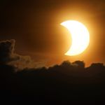 Photos of the Ring Of Fire solar eclipse over lower Manhattan on June 10th, 2021